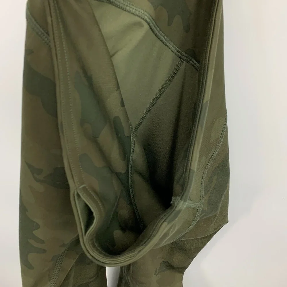 Lululemon Leggings Camo Wunder Under Pant Savasana Full On Luxtreme - Picture 12 of 12